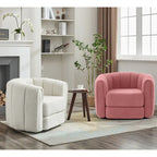 Fauteuil d'appoint pivotant pour salon