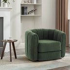 Fauteuil d'appoint pivotant pour salon