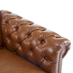 Chesterfield Swivel Tufted Club Chair