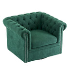 Chesterfield Swivel Tufted Club Chair