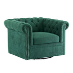 Chesterfield Swivel Tufted Club Chair