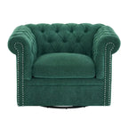 Chesterfield Swivel Tufted Club Chair