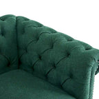 Chesterfield Swivel Tufted Club Chair