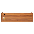 Modern TV Stand with 4 Drawers and Built-In Charging Ports