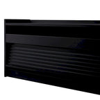 Modern TV Stand with 4 Drawers and Built-In Charging Ports