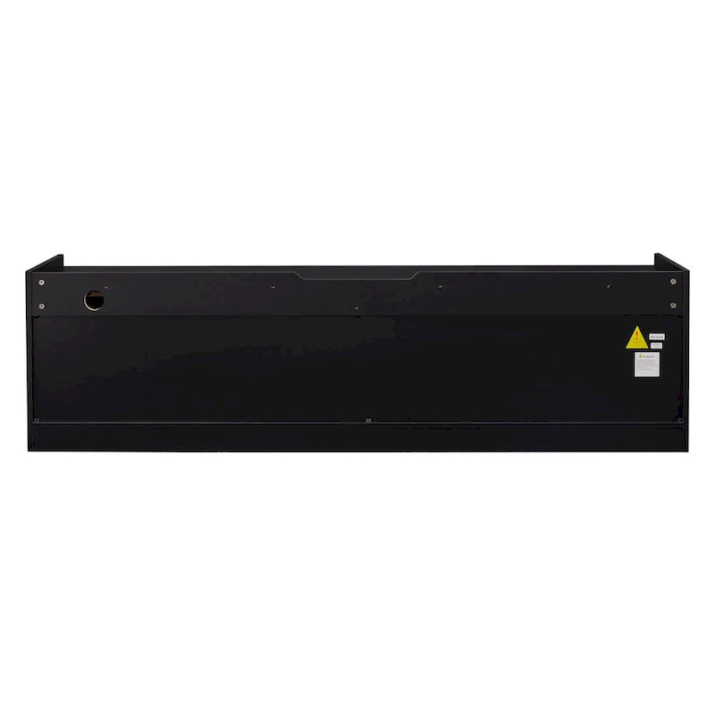 Modern TV Stand with 4 Drawers and Built-In Charging Ports