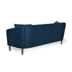 Sofa im Mid-Century-Stil mit kanalartiger Steppung