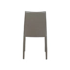 Esszimmerstuhl im Mid-Century-Modern-Stil aus Kunstleder