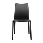 Esszimmerstuhl im Mid-Century-Modern-Stil aus Kunstleder