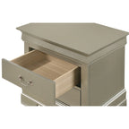 Traditional Two-Drawer Wooden Nightstand