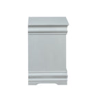 Cherry Nightstand with Brushed Nickel Hardware