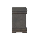 Cherry Nightstand with Brushed Nickel Hardware