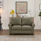 Loveseat-Sofa aus Kunstleder für das Wohnzimmer