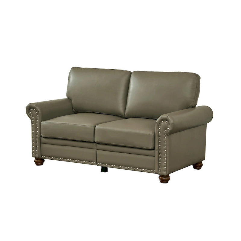 Loveseat-Sofa aus Kunstleder für das Wohnzimmer
