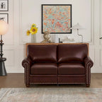 Loveseat-Sofa aus Kunstleder für das Wohnzimmer