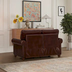 Loveseat-Sofa aus Kunstleder für das Wohnzimmer