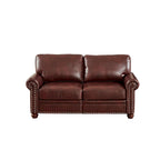 Loveseat-Sofa aus Kunstleder für das Wohnzimmer