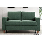 Loveseat voor de woonkamer, 55 inch, gestoffeerd in overgangsstijl
