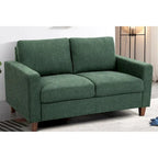 Loveseat voor de woonkamer, 55 inch, gestoffeerd in overgangsstijl
