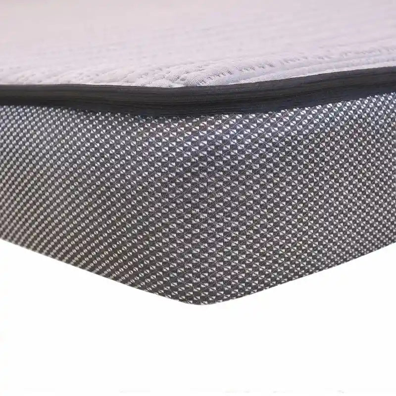 Divano letto queen in tessuto scamosciato marrone rustico - 86 x 37 x 40 in